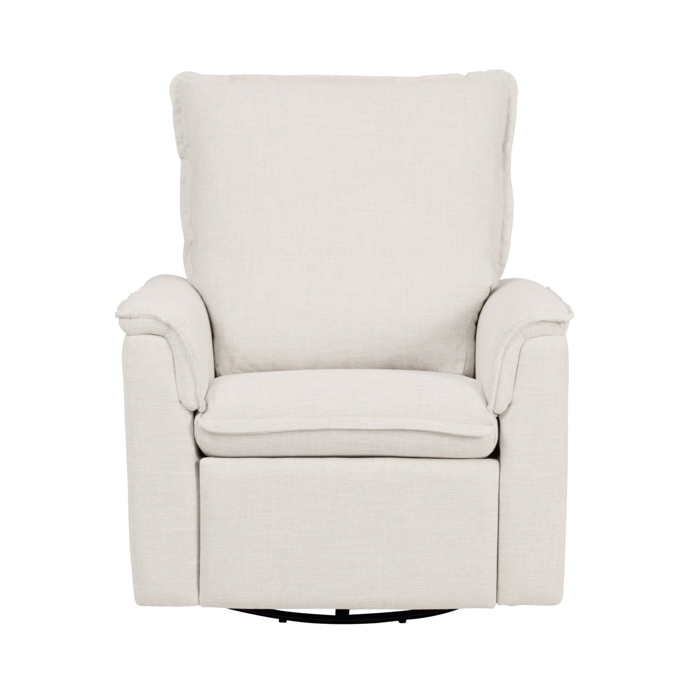 Louie Electric Recliner Glider Nursery Chair in Eggshell