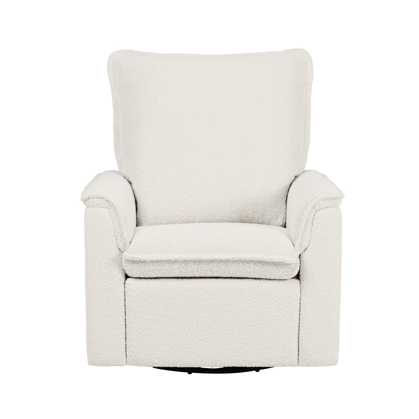Louie Electric Recliner Glider Nursery Chair in Vanilla Bouclé