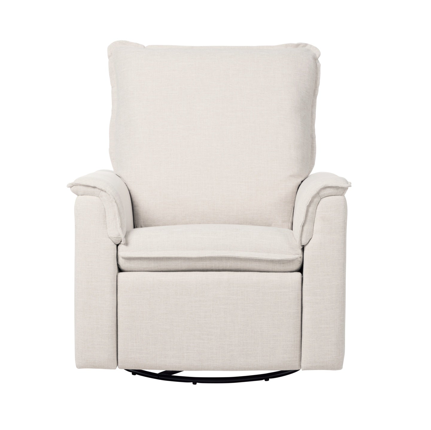 Louie Recliner Glider Nursery Chair in Eggshell