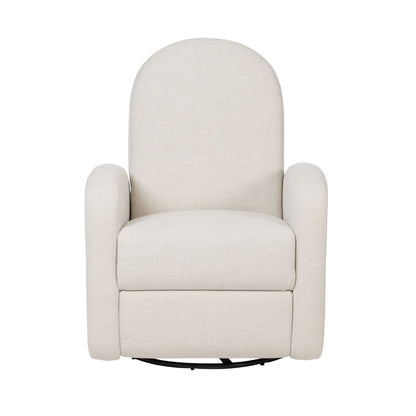 Maya Recliner Glider Nursery Chair in Eggshell