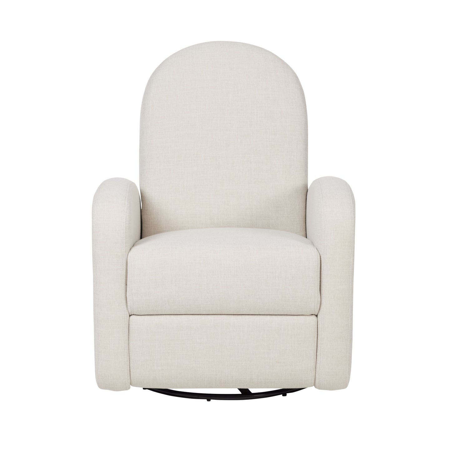 Maya Recliner Glider Nursery Chair in Eggshell