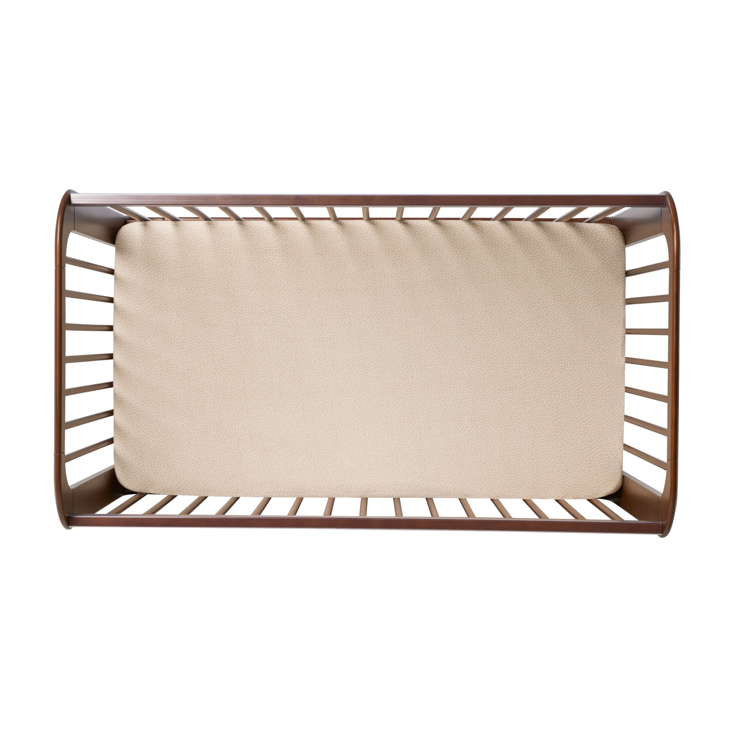 Ollie Sustainable Timber Cot in Walnut