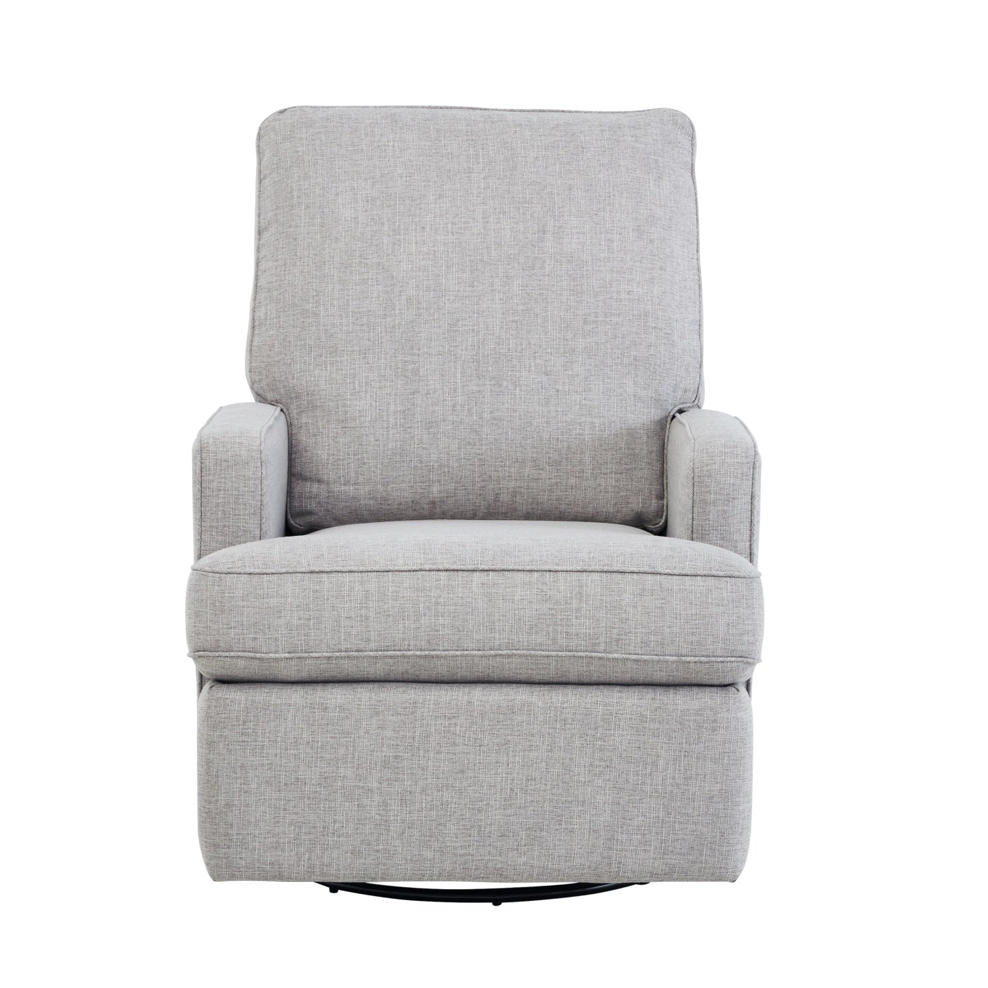 Quinn Recliner Glider Nursery Chair in Pure Grey