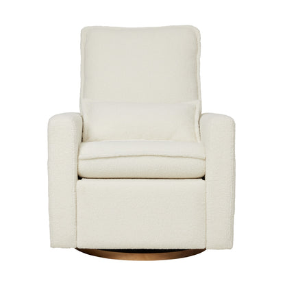 Frankie Electric Recliner Glider Nursery Chair in Coconut Teddy