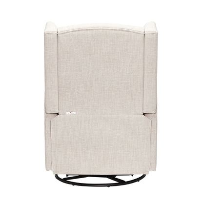 Chelsea Electric Recliner Glider Chair with USB in Eggshell