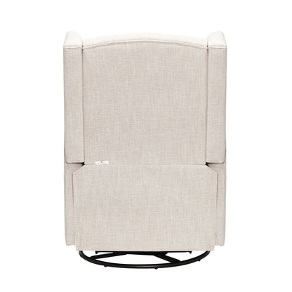 Chelsea Recliner Glider Nursery Chair in Eggshell