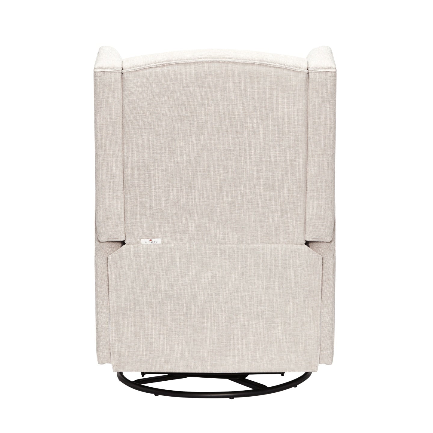 Chelsea Recliner Glider Nursery Chair in Eggshell