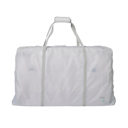 CoZee Breeze Lite Co-sleeping Bassinet in Whitewash Ash and Mushroom