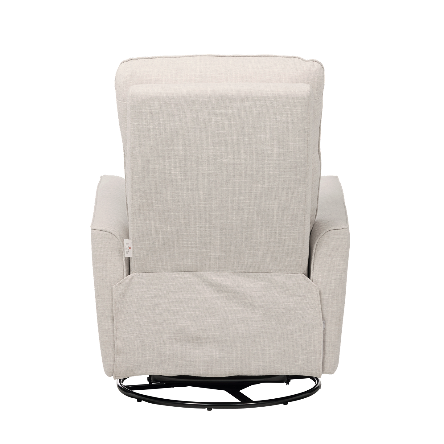 Felix Recliner Glider Nursery Chair in Egg Shell
