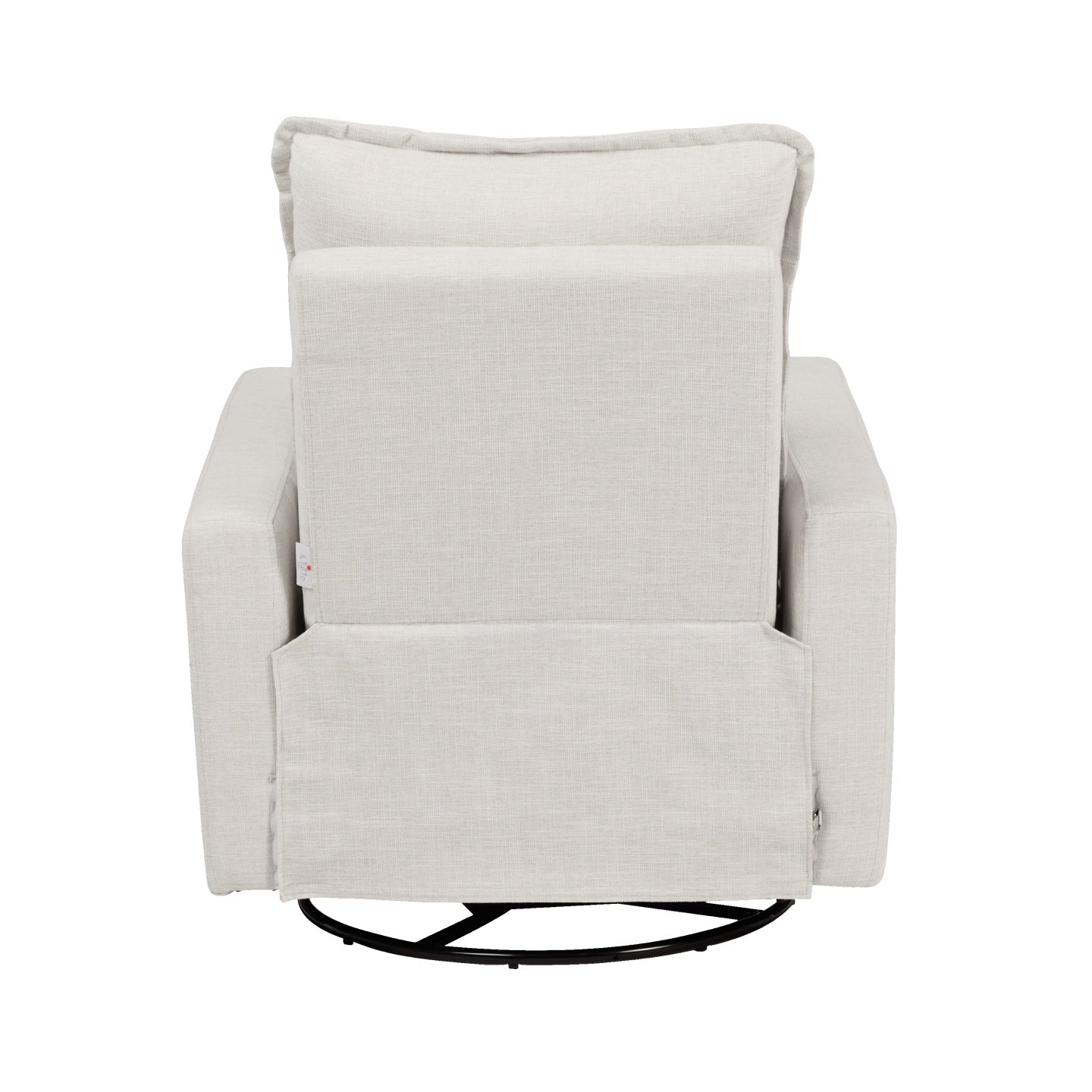 Frankie Electric Recliner Glider Nursery Chair in Eggshell