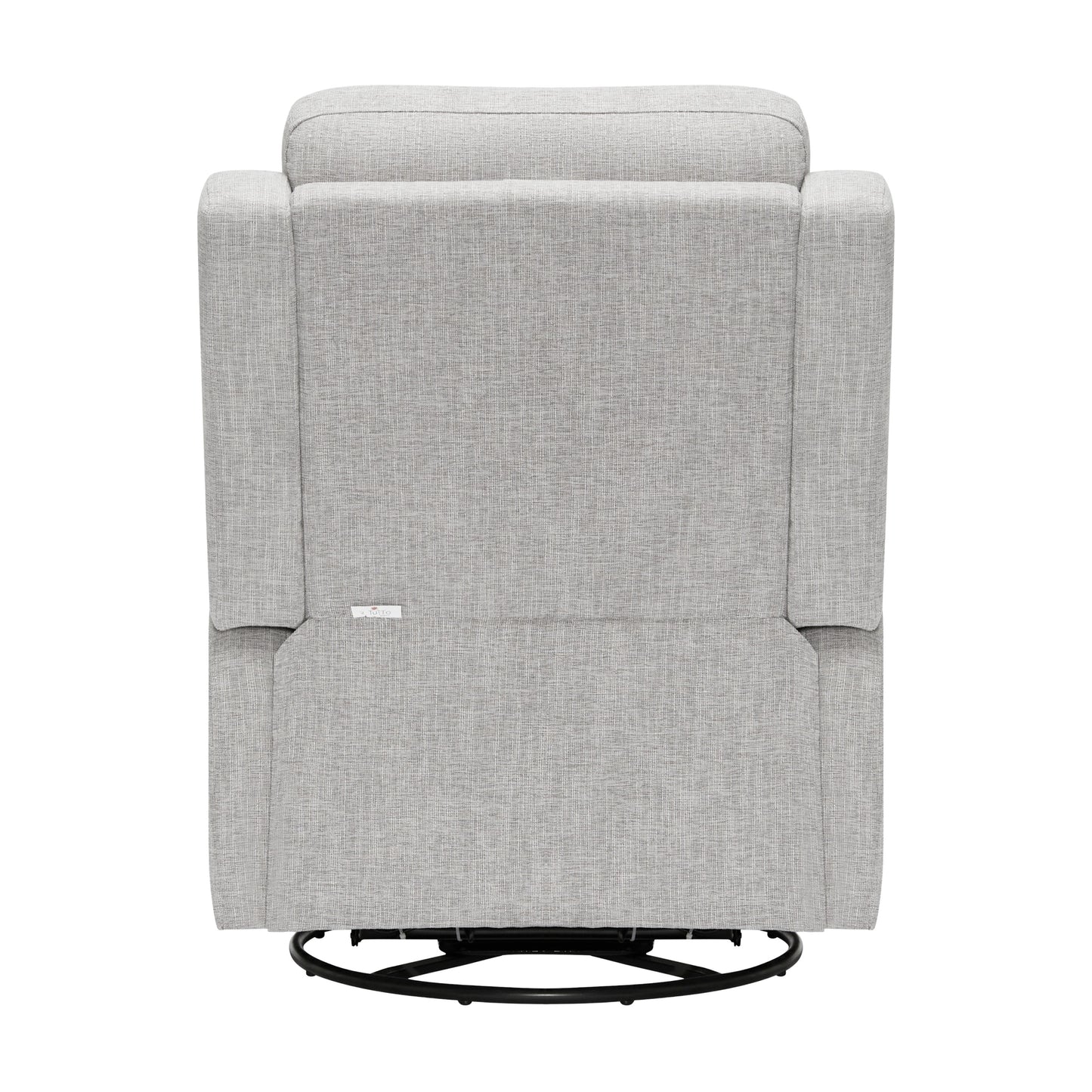 Henry Recliner Glider Chair in Pure Grey