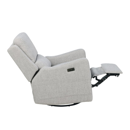 Henry Plus Massage & Heat Nursing Chair in Pure Grey