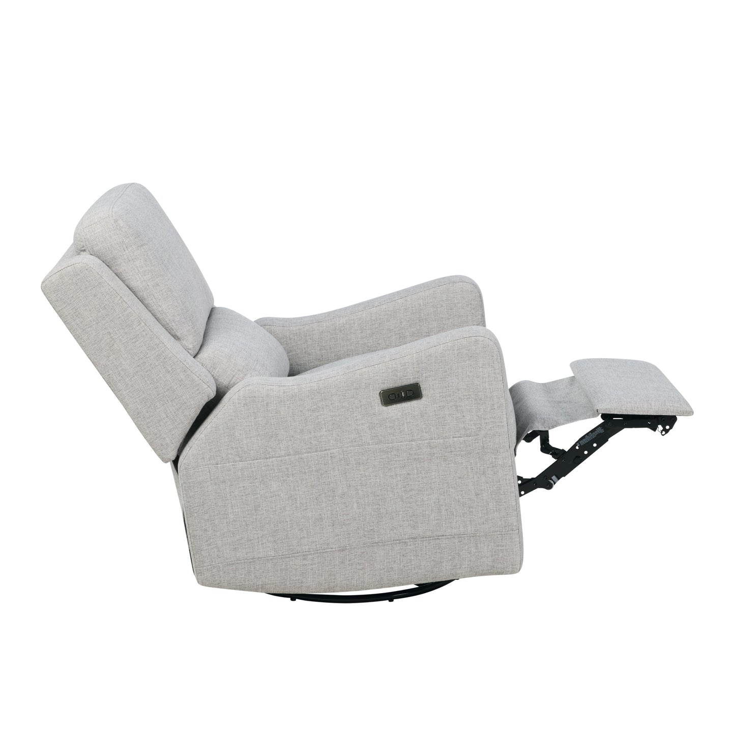 Henry Plus Massage & Heat Nursing Chair in Pure Grey