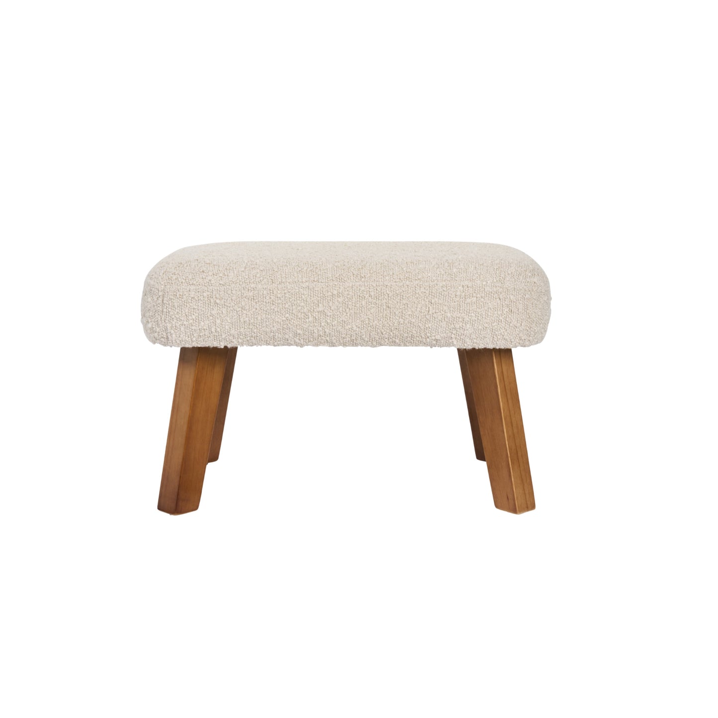 Jonah Rocking Chair & Foot Stool in Mushroom Boucle