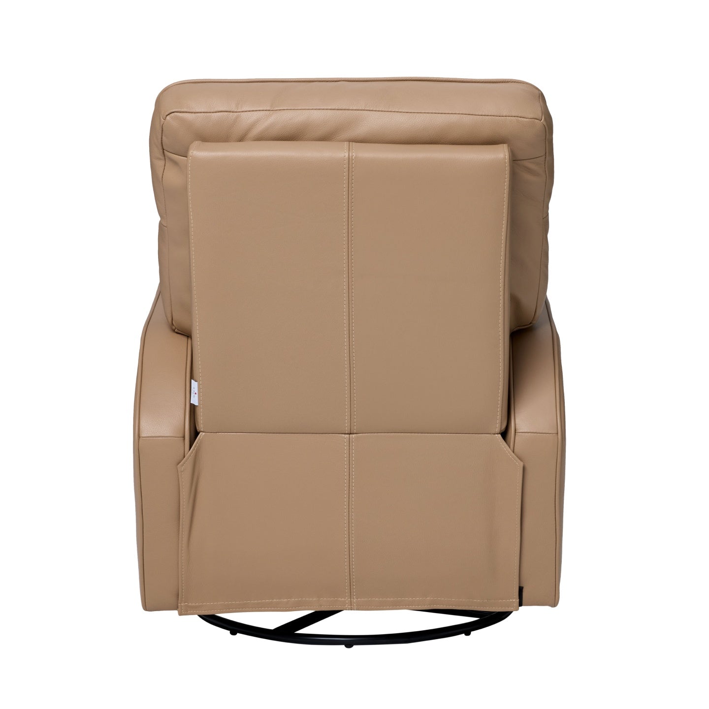 Leo Electric Recliner Glider Chair with USB in Palomino Leather