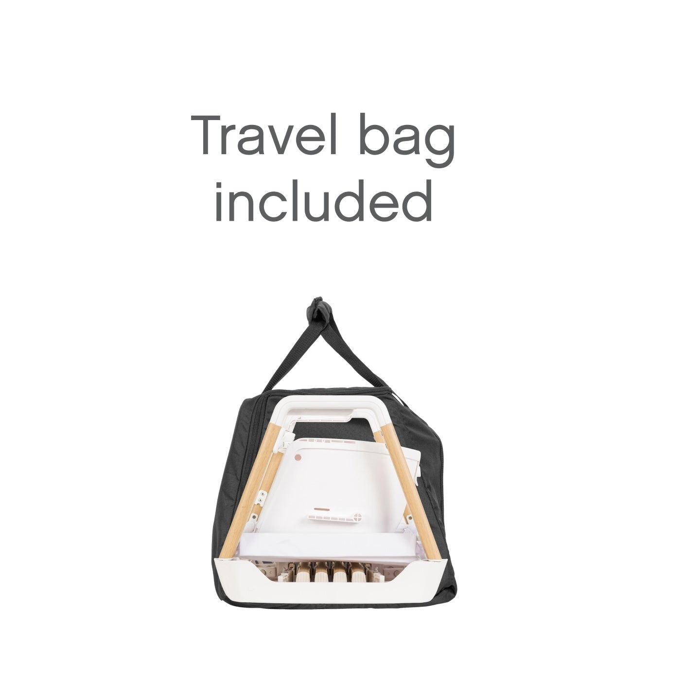 Nova Evolutionary High Chair in Scandi Walnut and Ecru