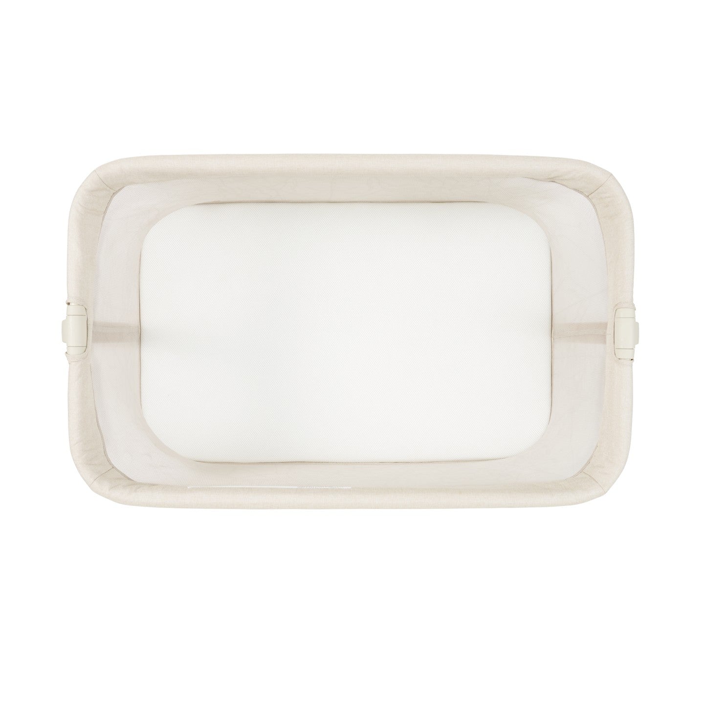 Zizee Bassinet in Scandi Walnut and Ecru