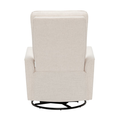 Felix Recliner Glider Nursery Chair in Sea Shell