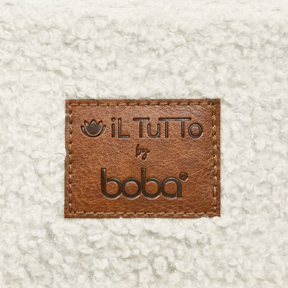 Boba Auri Baby Carrier in Coconut Teddy Fleece
