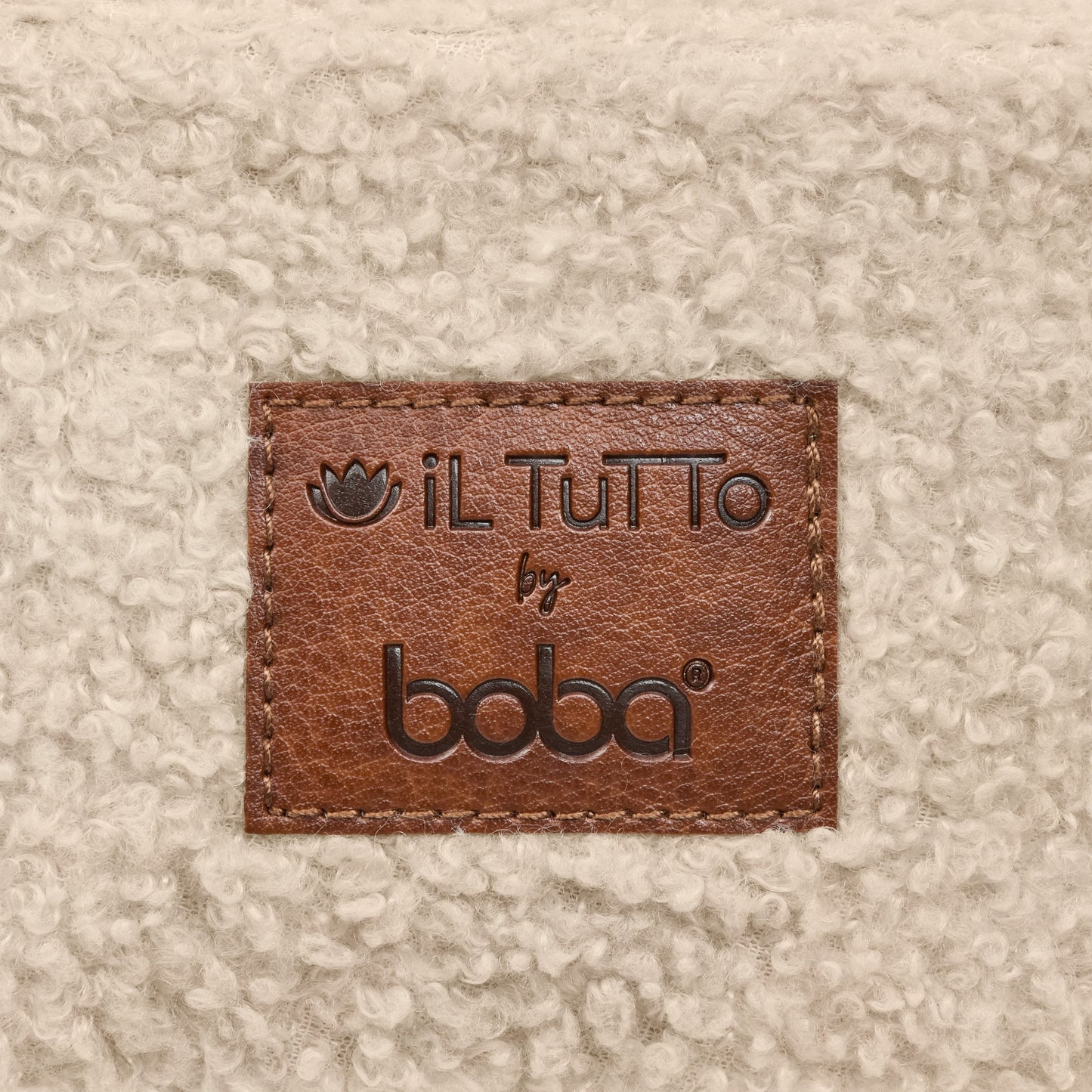 Boba Auri Baby Carrier in Taupe Teddy Fleece