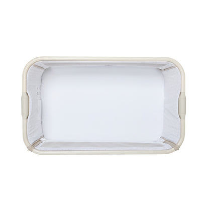 CoZee Breeze Lite Co-sleeping Bassinet in Whitewash Ash and Mushroom