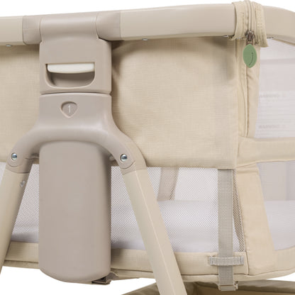 CoZee Breeze Zen Co-sleeping Bassinet in Sand