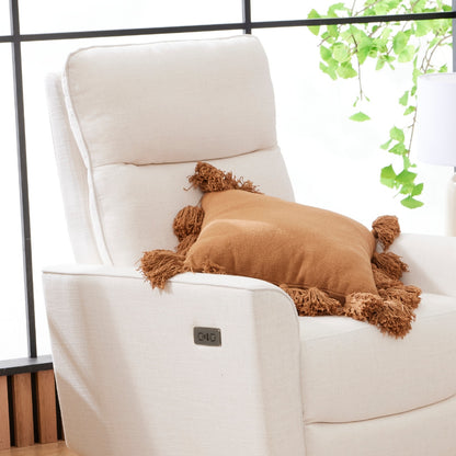 Felix Electric Recliner Glider Chair with USB in Sea Shell