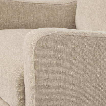 Henry Electric Recliner Glider Chair with USB in Latté