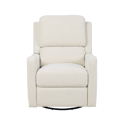 Henry Plus Massage & Heat Nursing Chair in Vanilla Bouclé