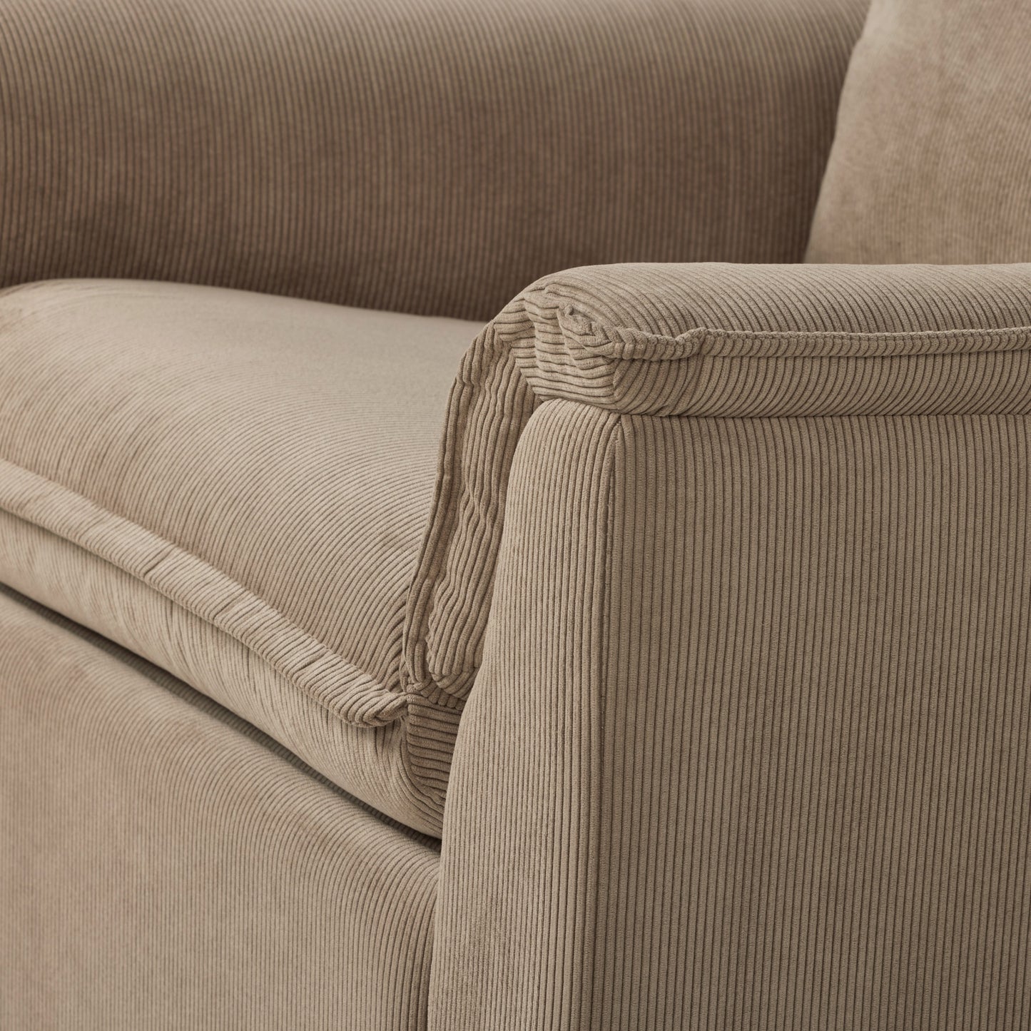 Louie Electric Recliner Glider Nursery Chair in Mocha Corduroy