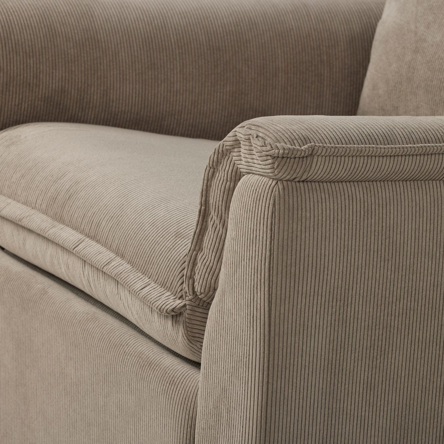 Louie Electric Recliner Glider Nursery Chair in Mocha Corduroy