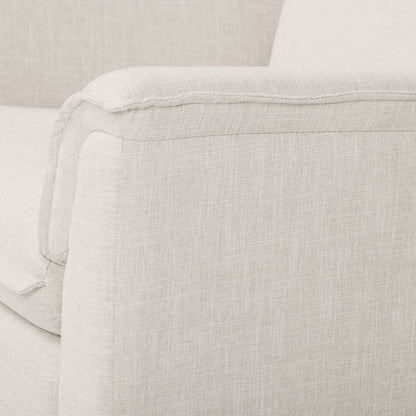 Louie Electric Recliner Glider Nursery Chair in Eggshell