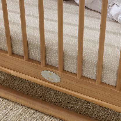 Luca Sustainable Timber Cot in Natural