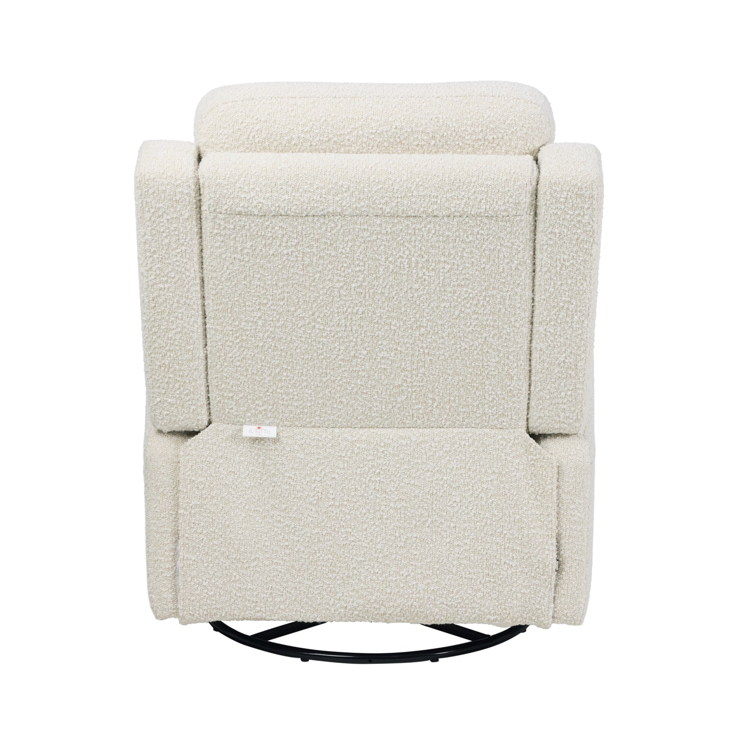 Henry Plus Massage & Heat Nursing Chair in Vanilla Bouclé