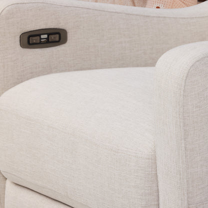 Henry Plus Massage & Heat Nursing Chair in Eggshell