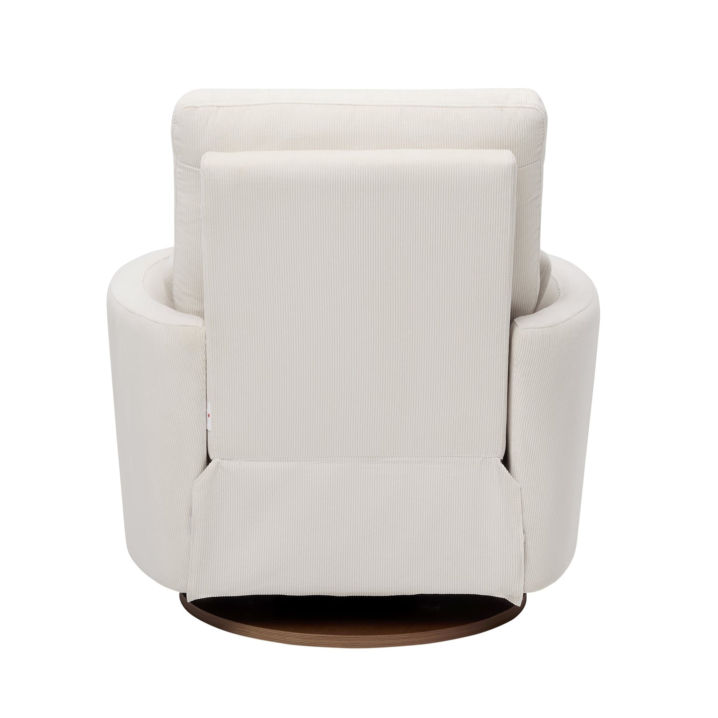 Lola Electric Recliner Glider Nursery Chair in Coconut Corduroy