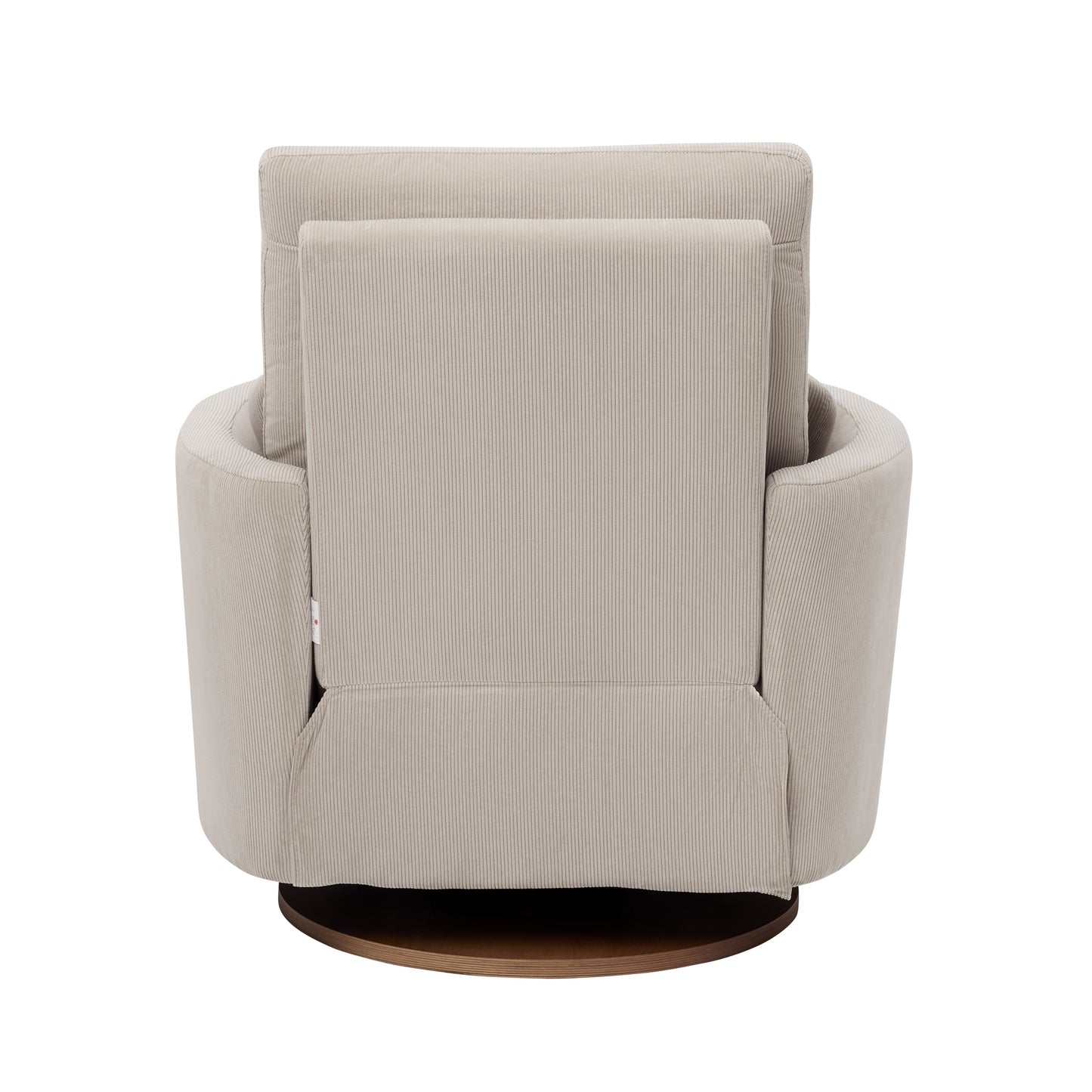 Lola Electric Recliner Glider Nursery Chair in Taupe Corduroy