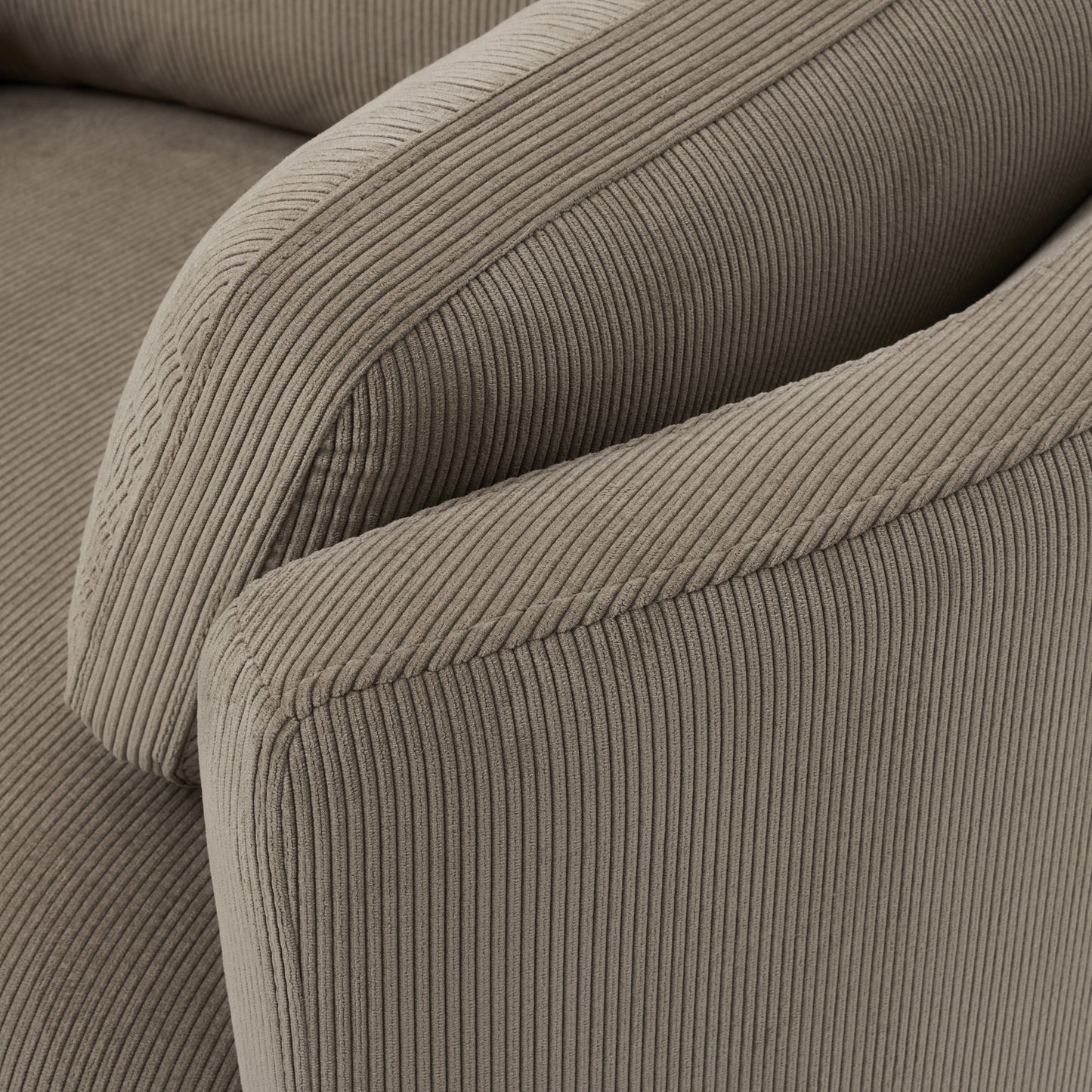 Lola Electric Recliner Glider Nursery Chair in Mocha Corduroy