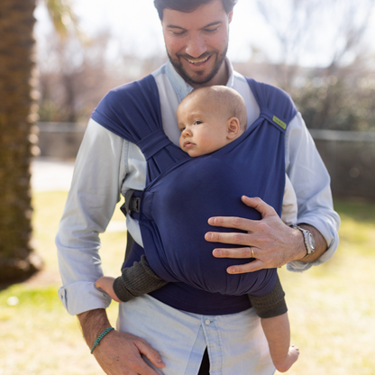 Boba Bliss Adjustable Carrier in Navy Blue