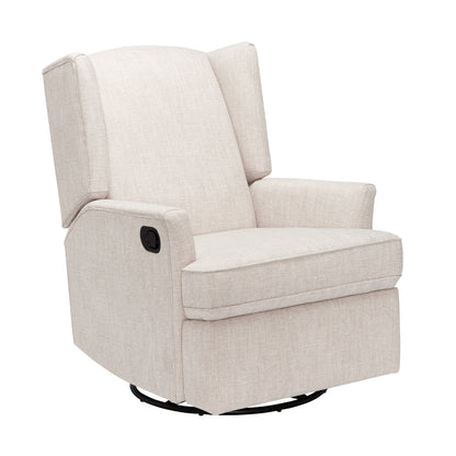 Chelsea Recliner Glider Nursery Chair in Eggshell