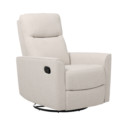 Felix Recliner Glider Nursery Chair in Egg Shell