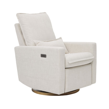 Frankie Electric Recliner Glider Nursery Chair in Eggshell
