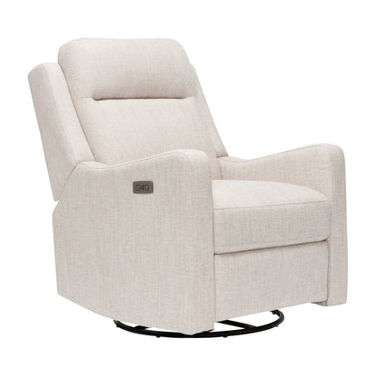 Henry Electric Recliner Glider Chair with USB in Eggshell