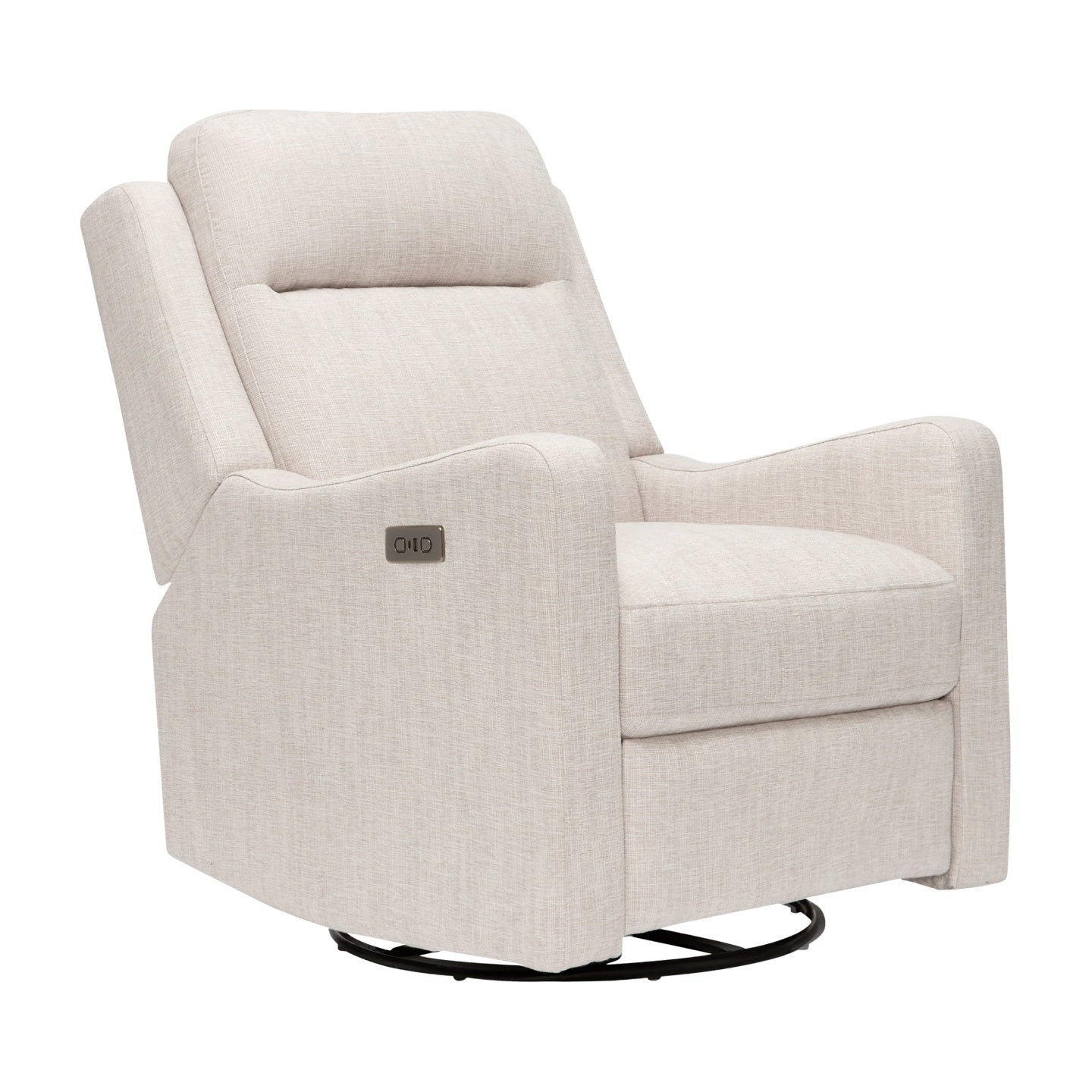 Henry Electric Recliner Glider Chair with USB in Eggshell