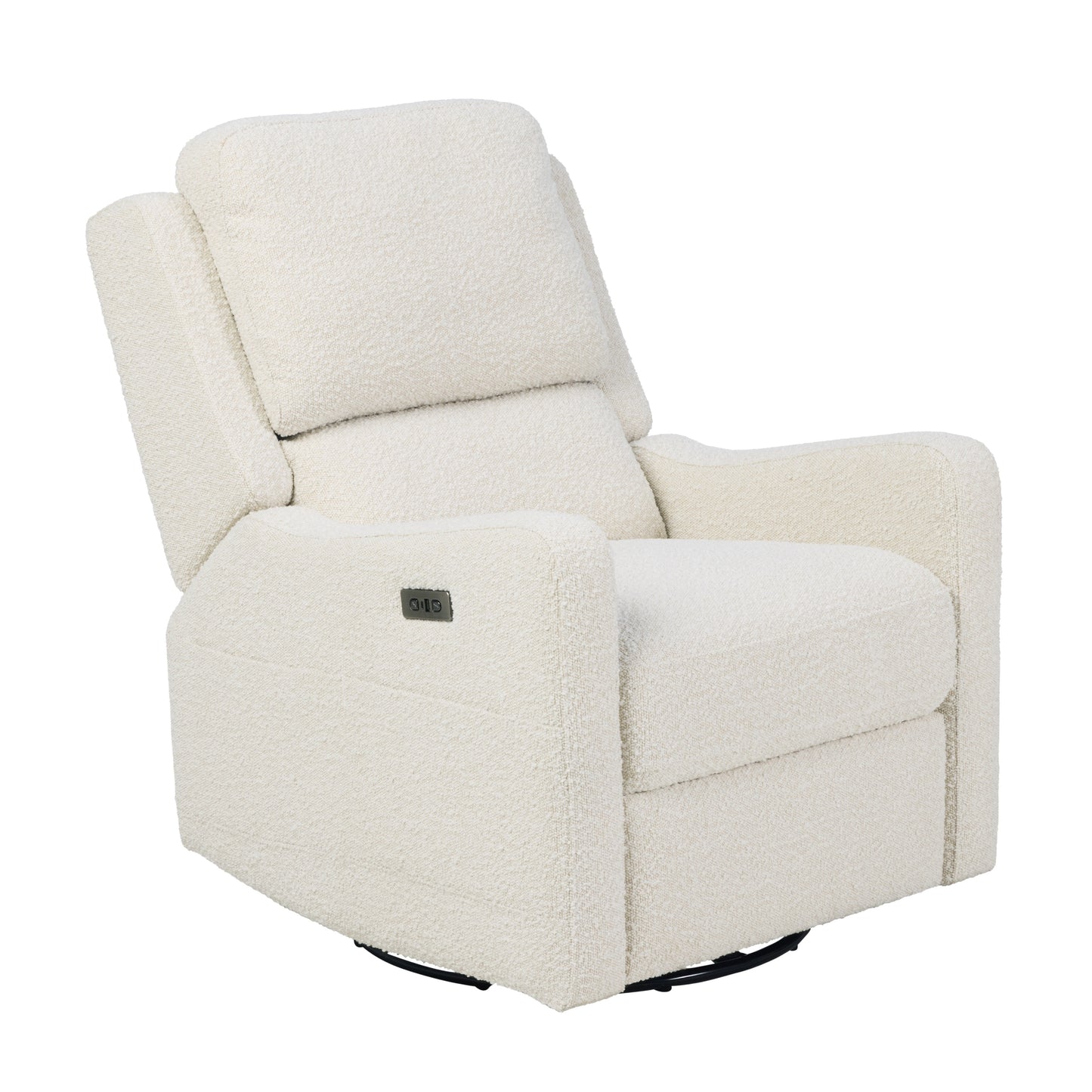Henry Plus Massage & Heat Nursing Chair in Vanilla Bouclé