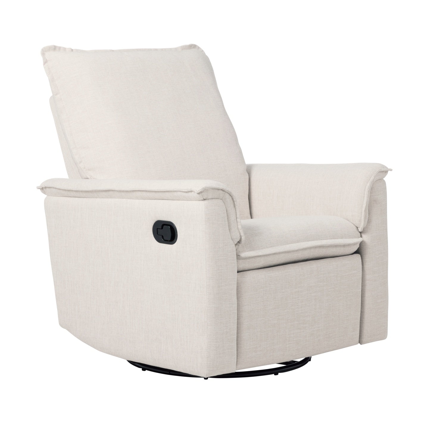 Louie Recliner Glider Nursery Chair in Eggshell