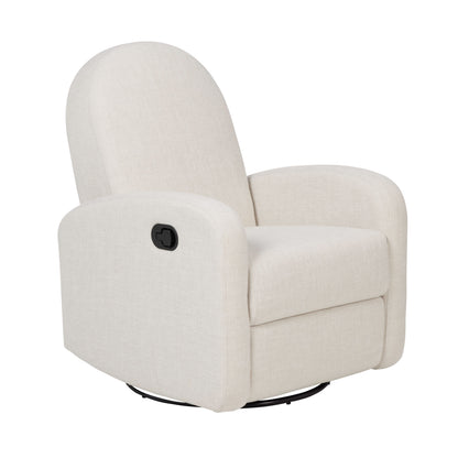 Maya Recliner Glider Nursery Chair in Eggshell