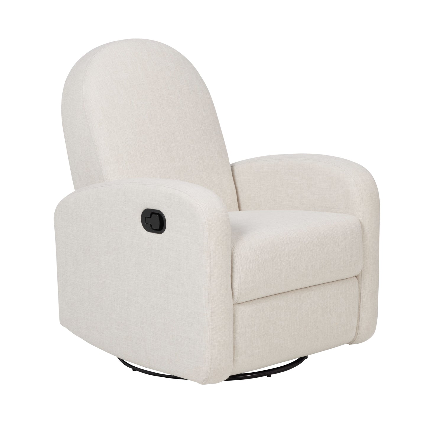 Maya Recliner Glider Nursery Chair in Eggshell