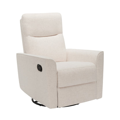 Felix Recliner Glider Nursery Chair in Sea Shell