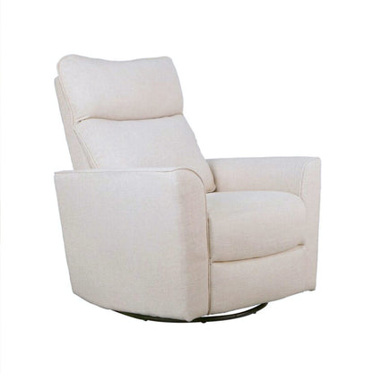 Felix Glider Nursery Chair & Ottoman in Eggshell